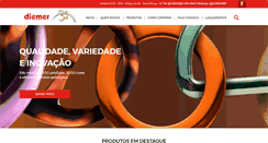 Desktop Screenshot of diemer.com.br